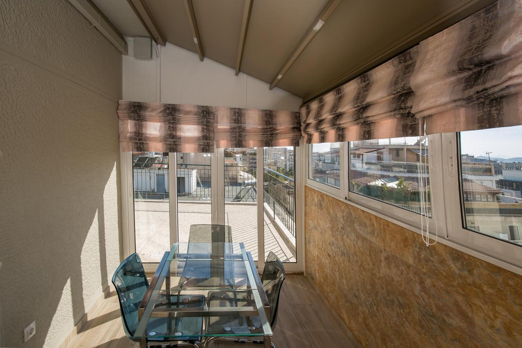 Cosy Apartment With Terrace Near Metro Station Афины Экстерьер фото